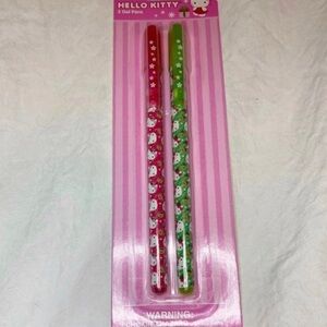💞 New Sanrio Hello Kitty Set of 2 Gel Pens